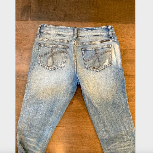 Authentic Juicy Couture The Penelope Distressed Slim Vintage Jeans - Picture 3 of 10